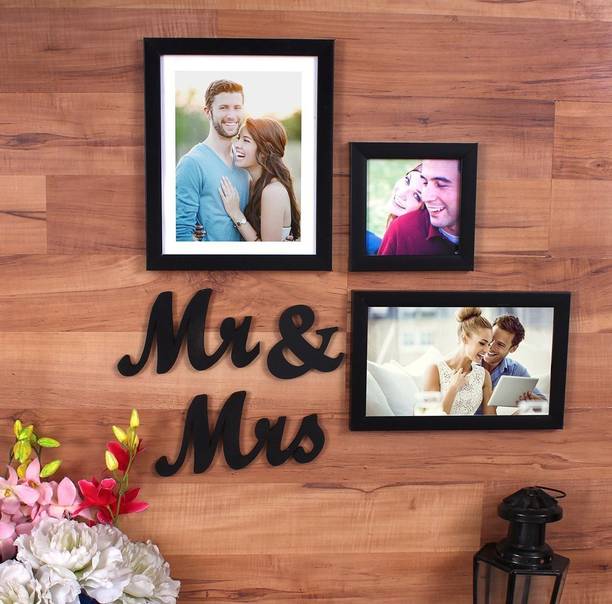 Painting Mantra Wood Personalized, Customized Gift Best Friends Reel Photo Collage gift for Friends, BFF with Frame, Birthday Gift,Anniversary Gift Wall