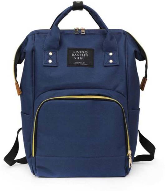 My New Born Premium Mother Bag, Diaper Bag Multi-Function Travel Backpack Large Capacity Mummy Bag-Dark blue Diaper Bag