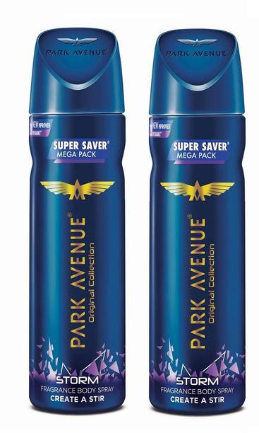 PARK AVENUE Men's Classic Deo Mega Pack Storm (Pack of 2) 250Ml D