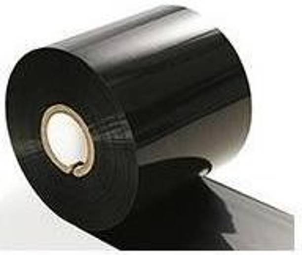 youtech 55 mm X 300 Meters,(2.17inchX300meters) Thermal Transfer Barcode Ribbon (WAX), Set of 1 Ribbon Non-adhesive Paper Label