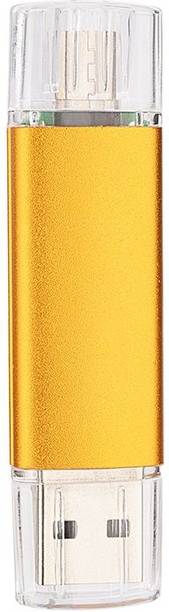 PANKREETI PDT762 Yellow OTG 32 GB Pen Drive Compatible with Netbook, Gaming Console, Desktop Computer, Audio Player, Television, Laptop USB 2.0 Plastic Case