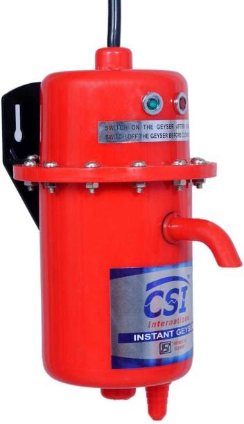 CSI INTERNATIONAL 1 L Instant Water Geyser (CSI INTERNATIONAL 1 L, Red)
