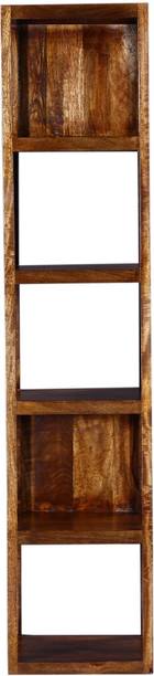 pipercrafts Solid Wood Open Book Shelf