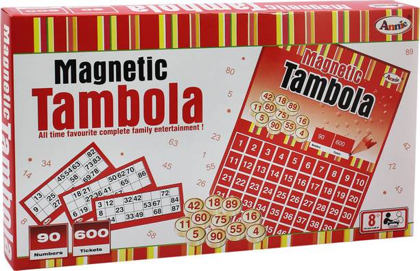 DEALbindaas Annie Magnetic Tambola Party & Fun Board Game
