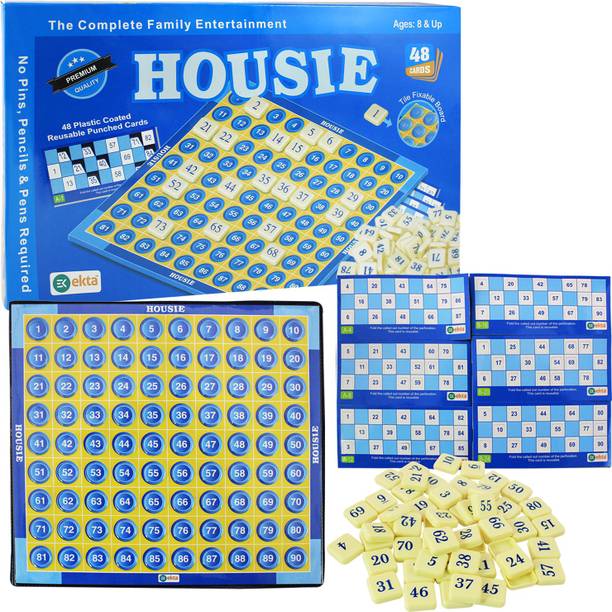 Ekta Housie Deluxe Board Game Family Game Party & Fun Board Game