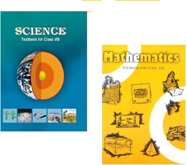 NCERT Science And Mathematics - Textbook For Class 8 Education 2019 ( Set Of 2 Books )