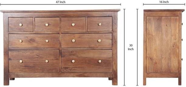 pipercrafts Solid Wood Side Table