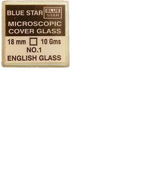 CRAFTWAFT SQUARE COVER SLIP BLUE STAR 1 BOX Blank Cover Slip