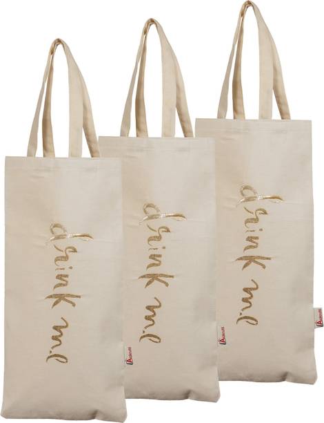 Aakrutii Men & Women Beige Bottle Bag