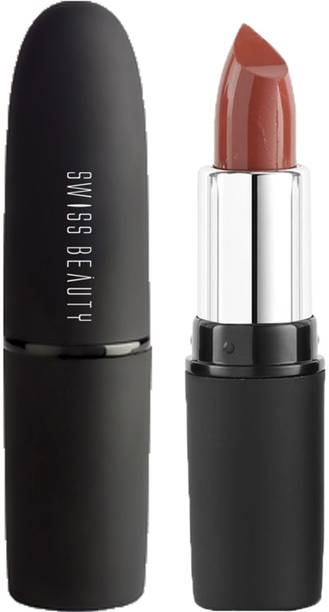 SWISS BEAUTY Pure Matte Creamy Lipstick | Non Drying Pigmented | Smooth Long Lasting