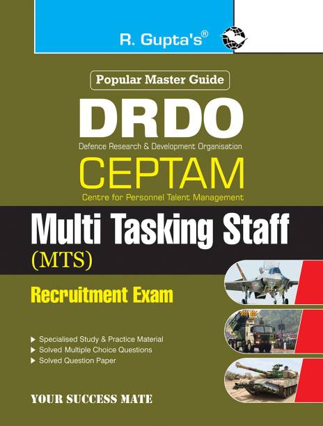 DRDO: CEPTAM (Tier-I) Multi Tasking Staff (MTS) Recruitment Exam Guide (English, Paperback, RPH Editorial Board)