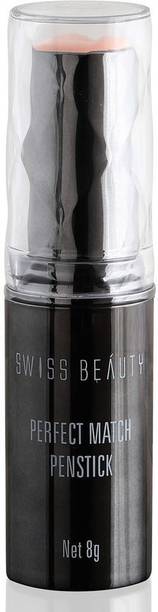 SWISS BEAUTY Panstick Foundation Full Coverage Dewy Finish Easy Apply Stick Concealer