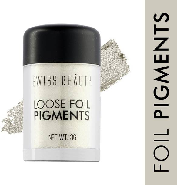 SWISS BEAUTY Glitter Loose Foil Pigments Eyeshadow Sparkle Shimmer Longlasting 3 g