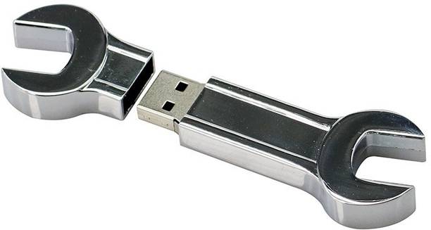 KBR PRODUCT JOURNEY ATTRACTIVE SPANNER TOOL METAL DESIGN USB 2.0 8GB STORAGE DEVICE 8 Pen Drive Compatible with Audio Player, Desktop Computer, Gaming Console, Laptop, Television USB 2.0 Metal Case
