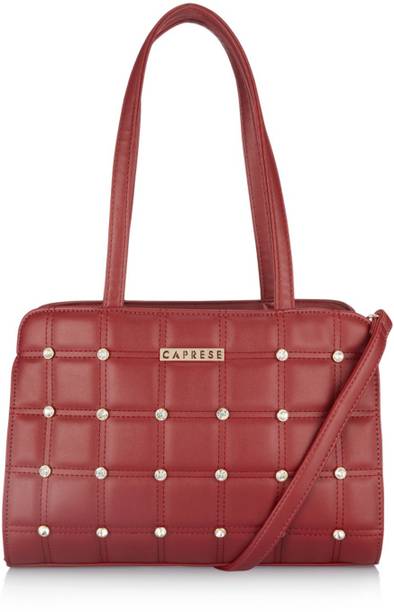 Women Maroon Satchel - Extra Spacious