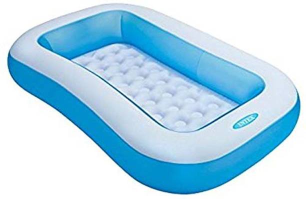 Toyland Inflatable Baby Bath Tub Rectangular Pool Multi Color ( 5 feet x 18 inch) Inflatable Swimming Pool