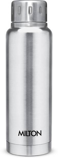 MILTON Elfin 300 Thermosteel Water Bottle, ISI Certified, 24 Hr Hot and Cold 300 ml Steel Flask