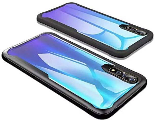 MOBILOVE Back Cover for Vivo S1 / Z1x | Four Corner Hybrid Soft PC Anti Clear Gel TPU Bumper Case