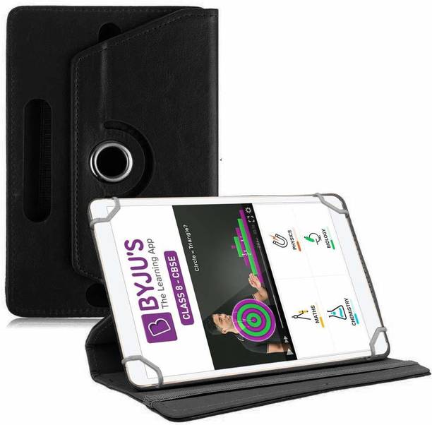 TGK Flip Cover for Byju Learning Tab 10 inch Tablet Rotating Leather Case