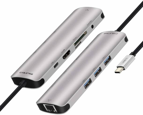 Tobo Type C 9 in 1 Adapter Type C 9 in 1 Adapter USB Hub
