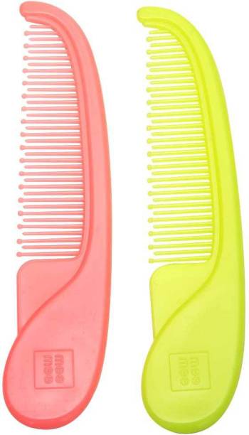 MeeMee Easy Grip Baby Comb (Pink/Green)
