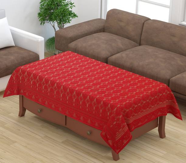 HOME LIVING Cotton 4 Seater Abstract Table Cover