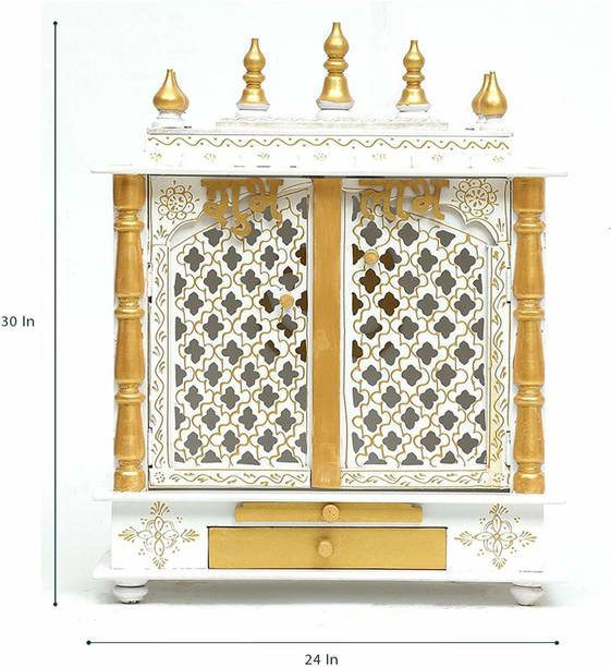 Marusthalee Solid Wood Home Temple