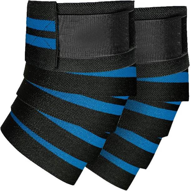 GymWar Knee Support Knee Brace Kneeguard Knee Cap Knee Wraps (Pair) Knee Support