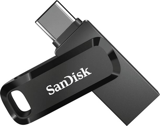 SanDisk DUAL DRIVE GO 32 OTG Drive Compatible with Laptop, Desktop Computer, Mobile USB 3.1 Plastic Case