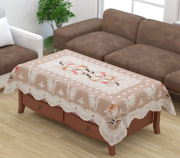 HOME LIVING Polyester 4 Seater Floral Table Cover