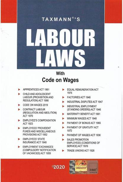 Labour Laws With Code On Wages 2020