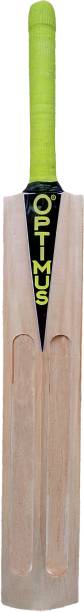 Optimus ® Cricket Scoop Bat Himachal Willow Full Size For Tennis Ball-No Leather Ball Poplar Willow Cricket  Bat