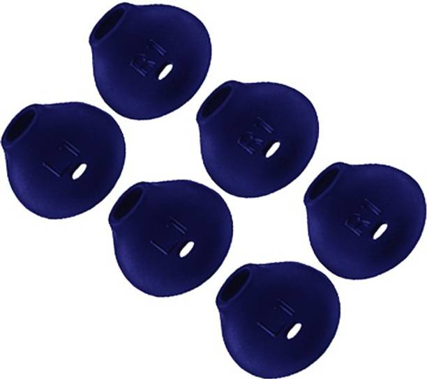 QWEEZER 6 pcs (3 Pair) level u ear buds,soft silicone eartips,ear buds cover In The Ear Headphone Cushion
