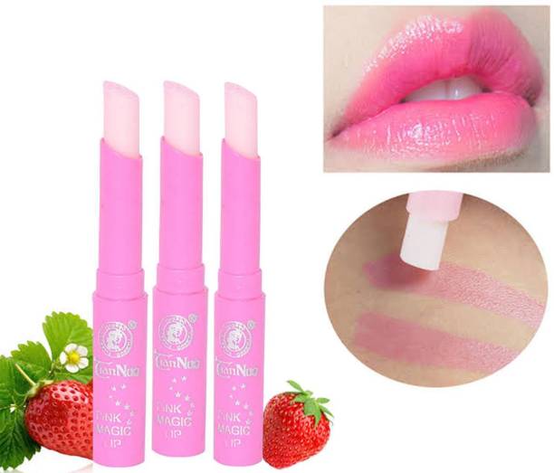 Pink Magic Lipbalm-Magic-Pink_Combo-03 Strawberry