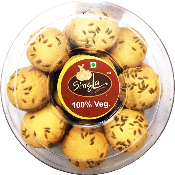 Singla Best Quality Jeera Cookies Biscuits 350g Cookies Biscuit