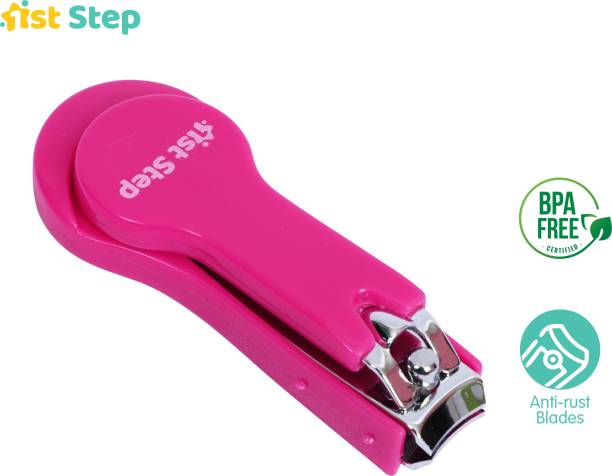 1st Step Easy Grip Baby Nail Clipper-Pink