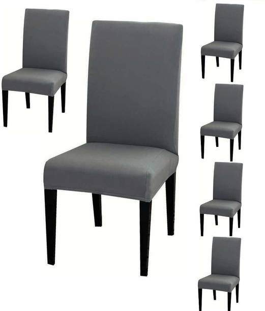 DECORIAN Polycotton Plain Chair Cover