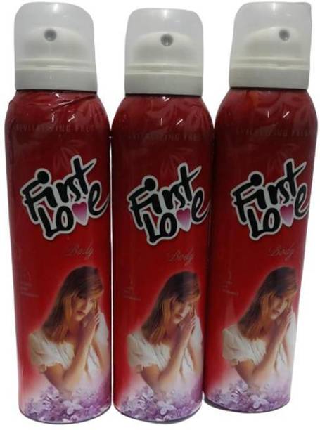 First Love F.Love Deo Body Spray 150ml ( Pack Of 3 ) Body Spray - For Men & Women