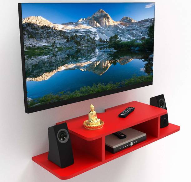 FUTURE GENERATION V GROUP TV Setup Box & Remote Stand MDF (Medium Density Fiber) Wall Shelf