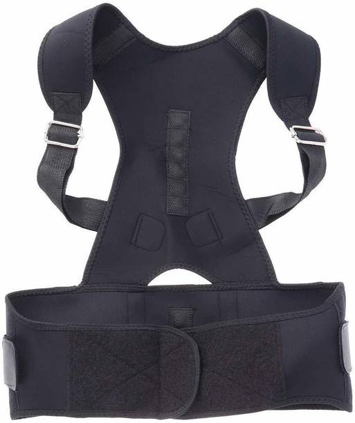 Anirdesh Magnetic Therapy Shoulder Belt for Lower and Upper Back Pain Relief Posture Corrector