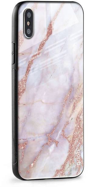 QRIOH Glass Back Cover for Apple iPhone XS Max