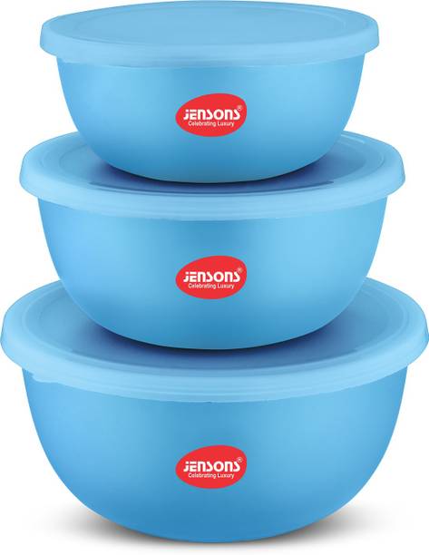 Jensons Steel, Plastic Grocery Container  - 600 ml, 800 ml, 1300 ml
