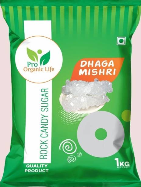 PRO ORGANIC LIFE Dhaga Mishri 1kg Sugar