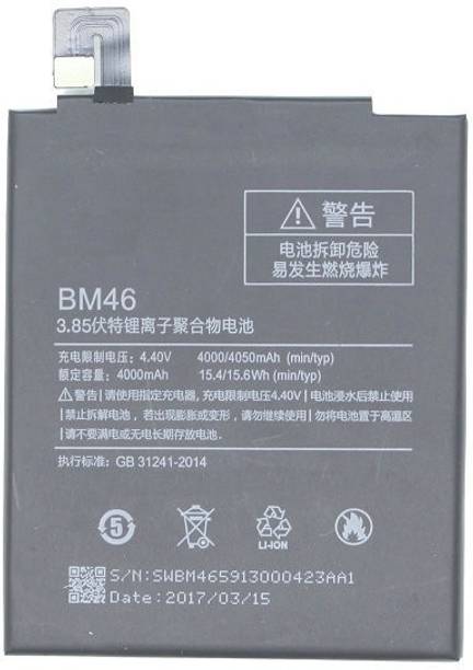 LIFON Mobile Battery For  Xiaomi REDMI NOTE 3
