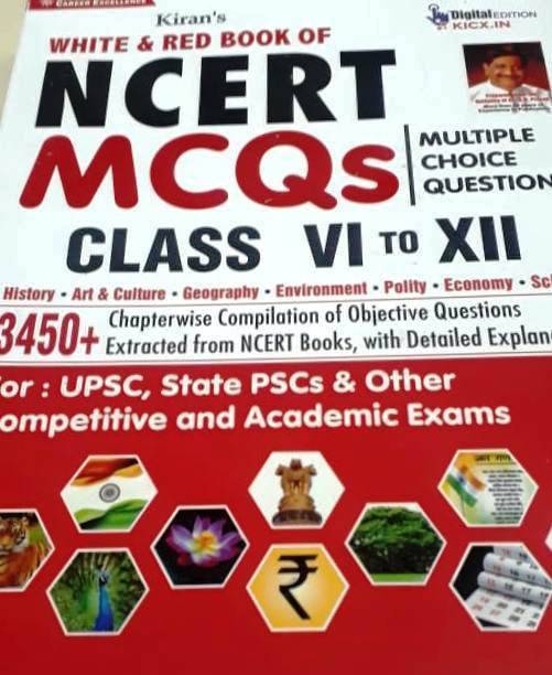 Kiran's White And Red Book Of Ncert Mcqs (Class-Vi To Xii)