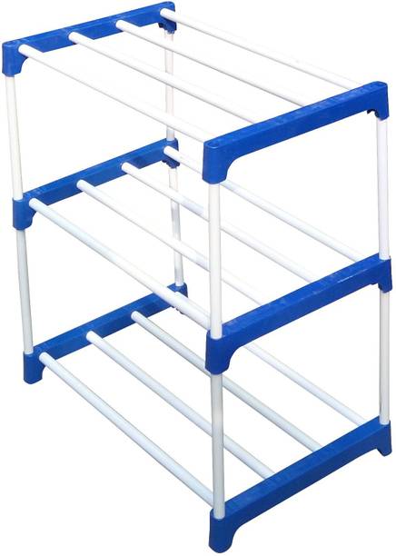 CMerchants BOOK SHELF-3RACK Metal Open Book Shelf