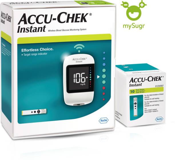 ACCU-CHEK Instant (with Bluetooth) Glucometer