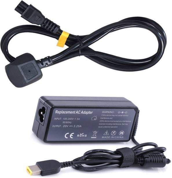 Procence Laptop Charger for ThinkPad S3, ThinkPad S3 Touch (USB Slim Pin) 65w adapter 65 W Adapter