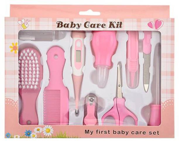 My New Born Baby nailcare, healthcare, grooming, baby care gifting set of 10 pieces