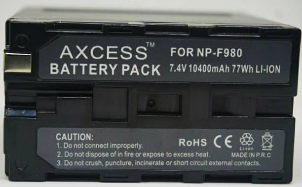 Axcess NP-F980 7.4V 8800mAh Li-Ion Rechargable For SNY Camera Lithium-ion (Yes)  Battery